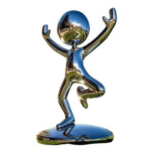 Stainless Steel Human Figure Sculpture