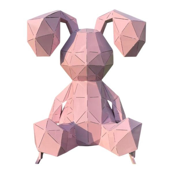Flying Bunny Sculpture - Image 5